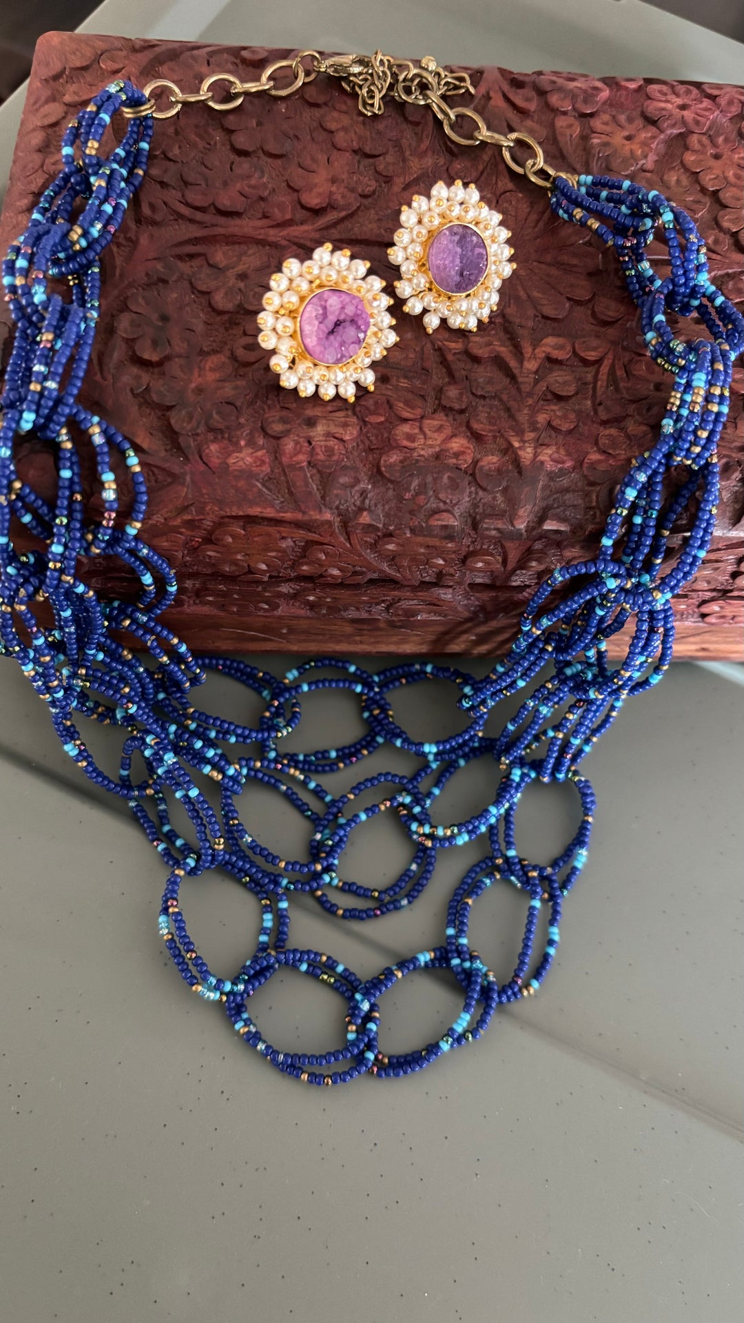 Beaded Necklace Set