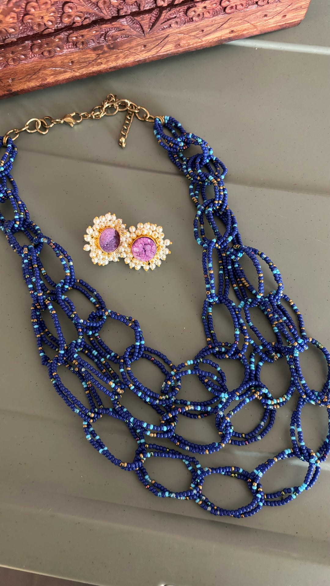 Beaded Necklace Set