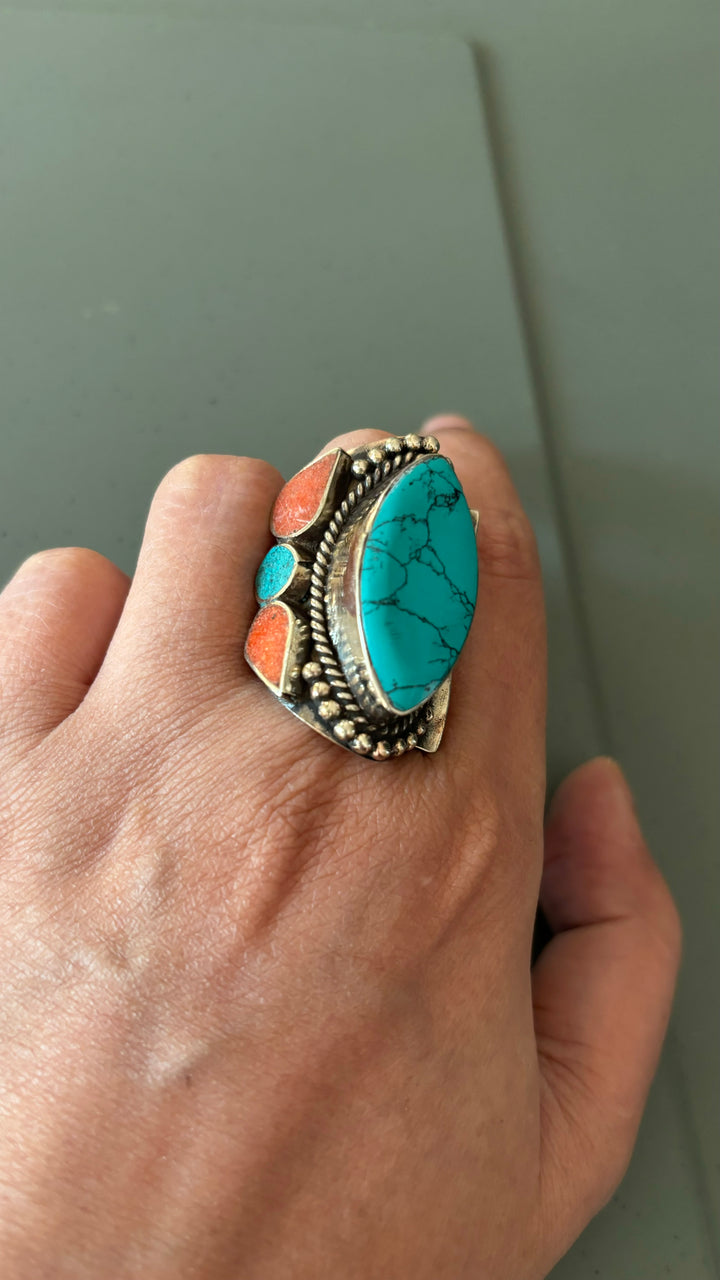 Statement Himalayan Ring