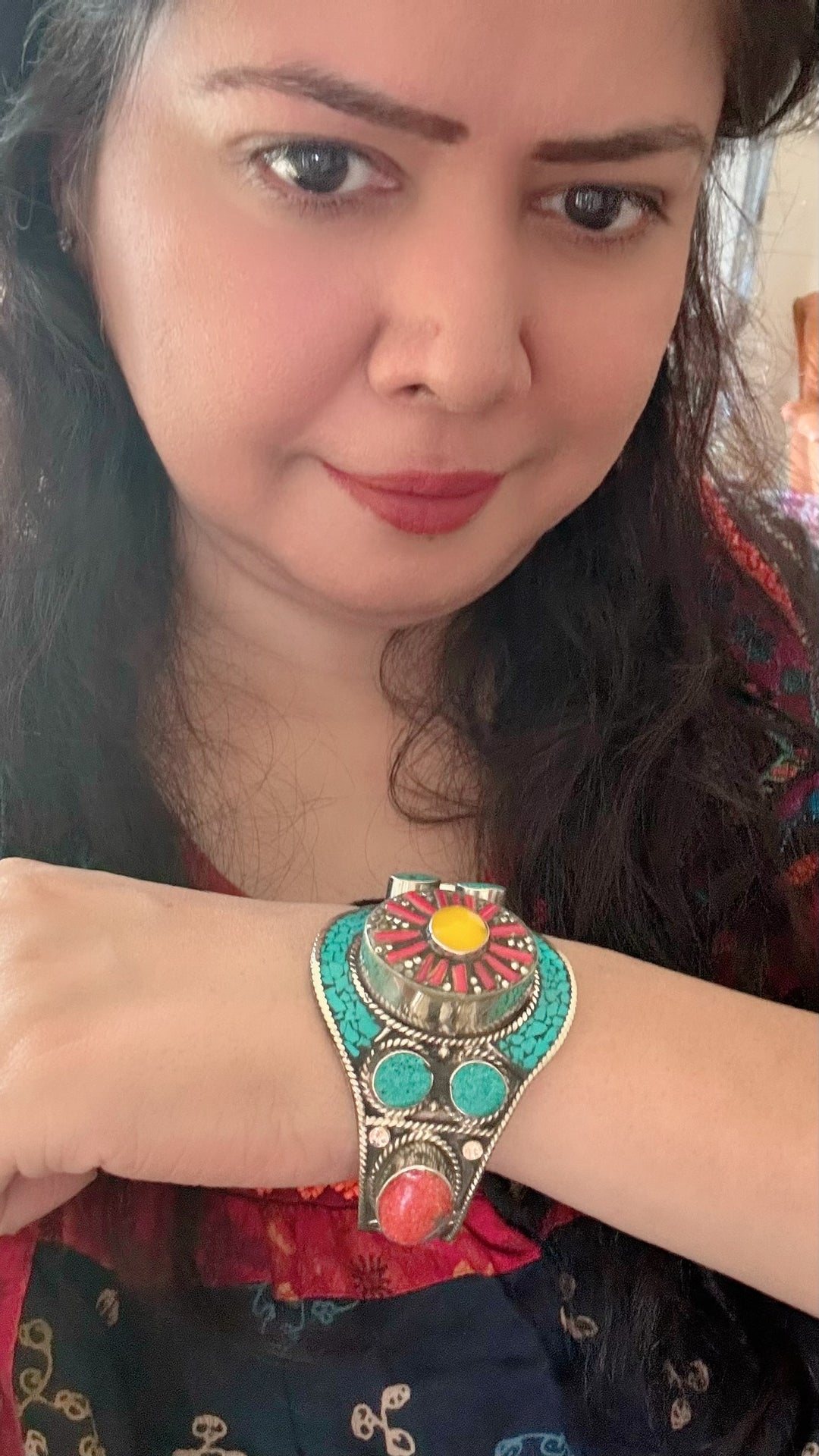 Statement Himalayan Cuff/ Tribal Cuff