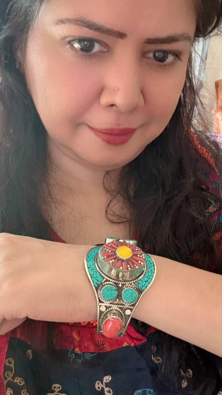 Statement Himalayan Cuff/ Tribal Cuff