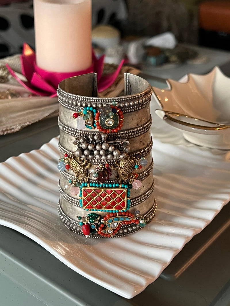 Designer Pure 925 Silver Open Cuff - Premium Quality, Exquisite Craftsmanship