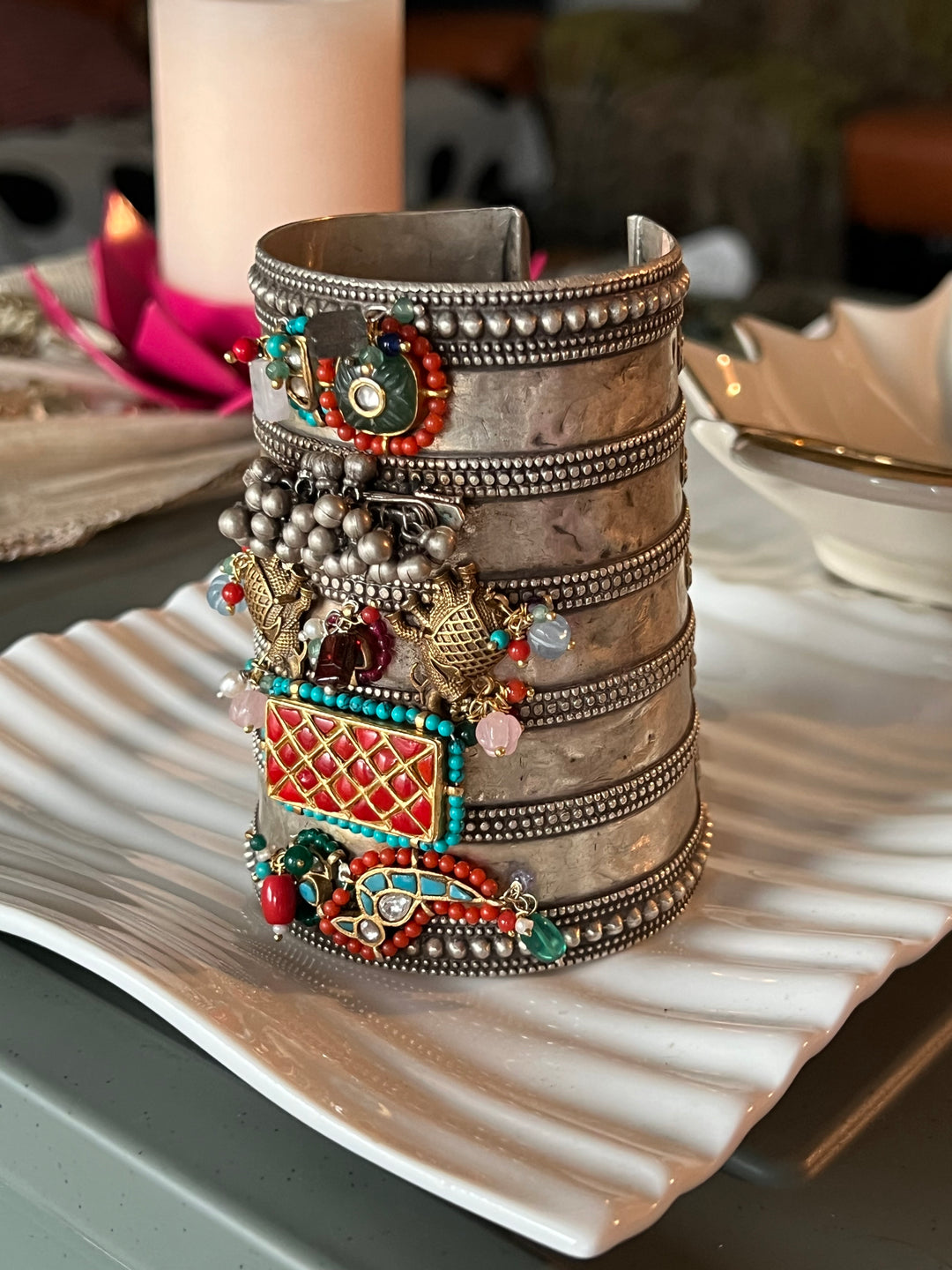 Designer Pure 925 Silver Open Cuff - Premium Quality, Exquisite Craftsmanship