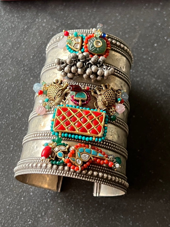 Designer Pure 925 Silver Open Cuff - Premium Quality, Exquisite Craftsmanship