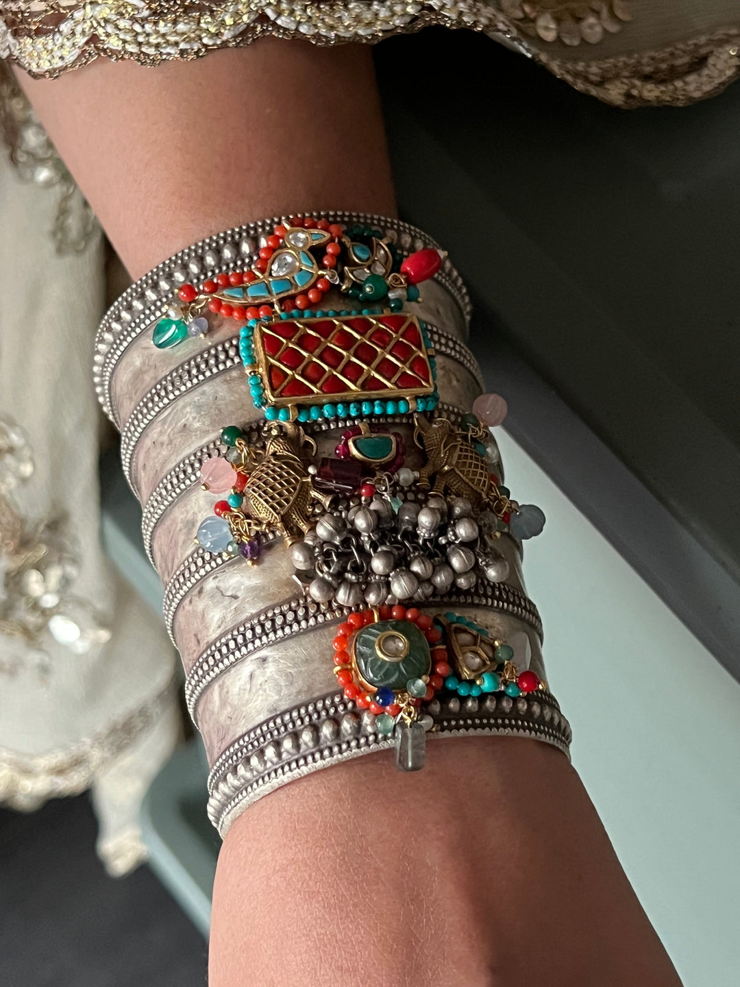 Designer Pure 925 Silver Open Cuff - Premium Quality, Exquisite Craftsmanship