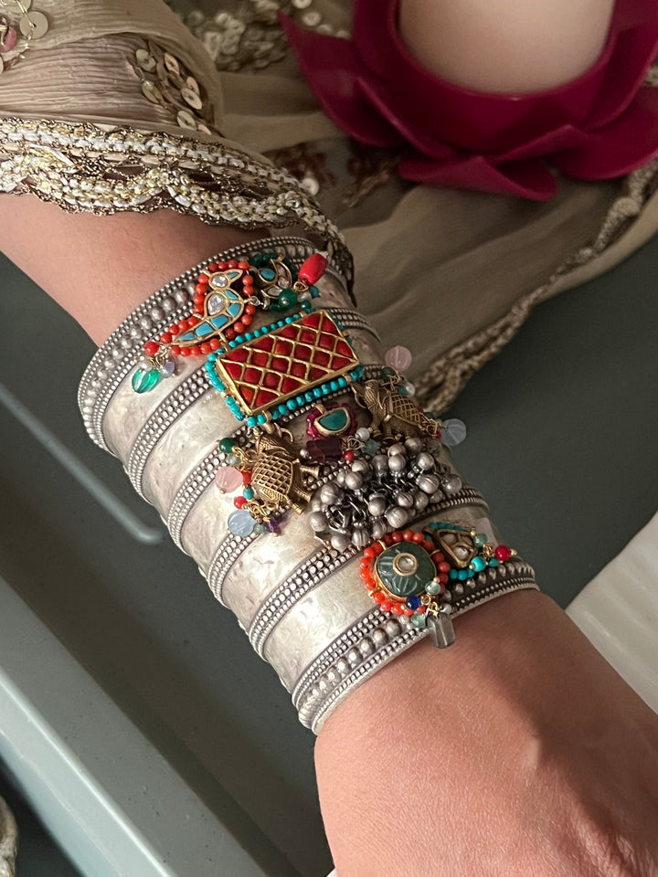 Designer Pure 925 Silver Open Cuff - Premium Quality, Exquisite Craftsmanship