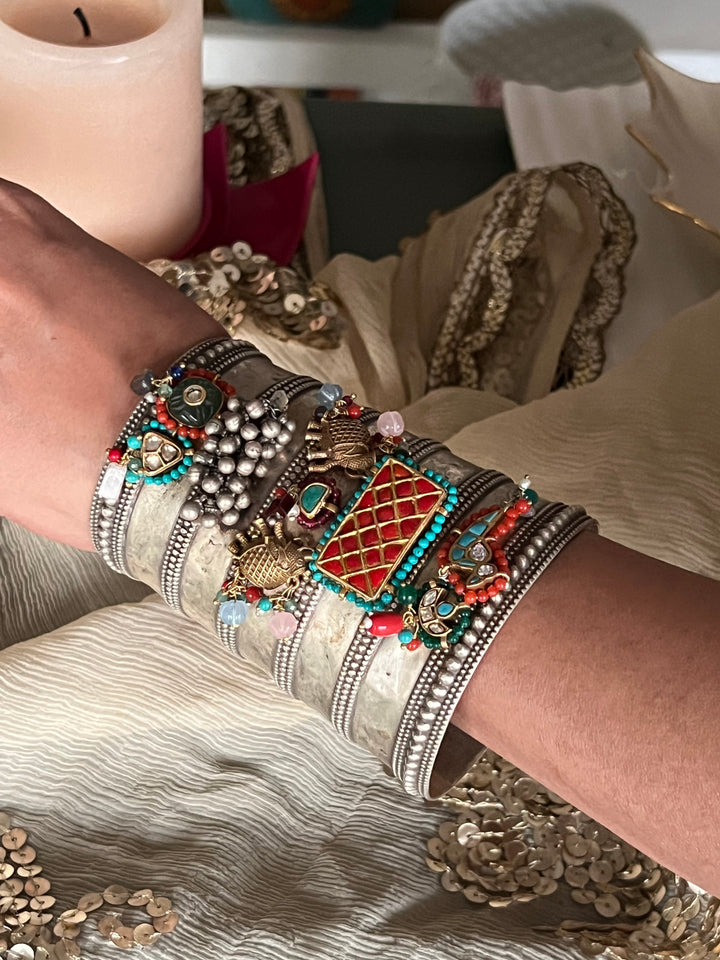 Designer Pure 925 Silver Open Cuff - Premium Quality, Exquisite Craftsmanship