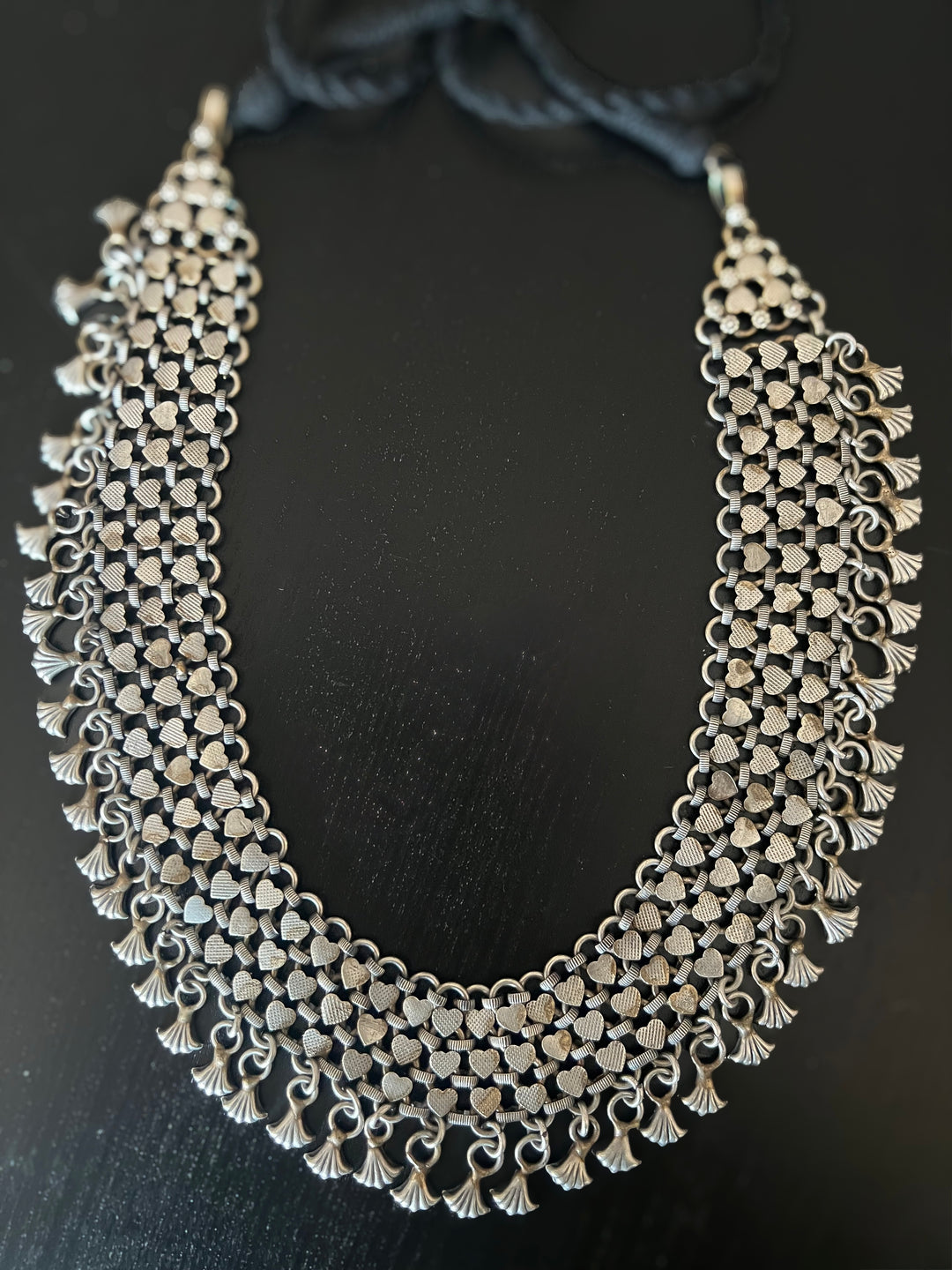 Handmade Tribal Necklace | Antique Polish Brass Statement Necklace