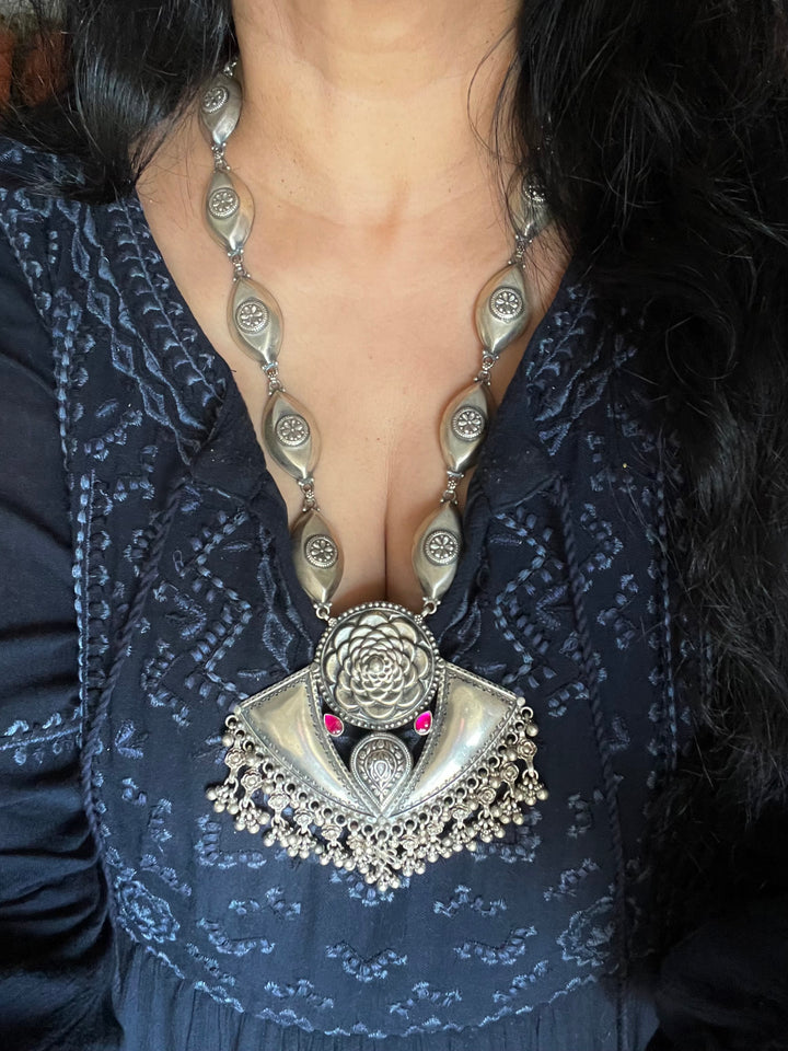 SHIVKA Pure 925 Silver Necklace