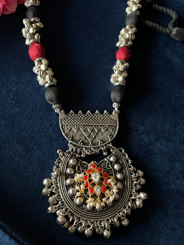 Handcrafted Brass Ghungroo Statement Necklace