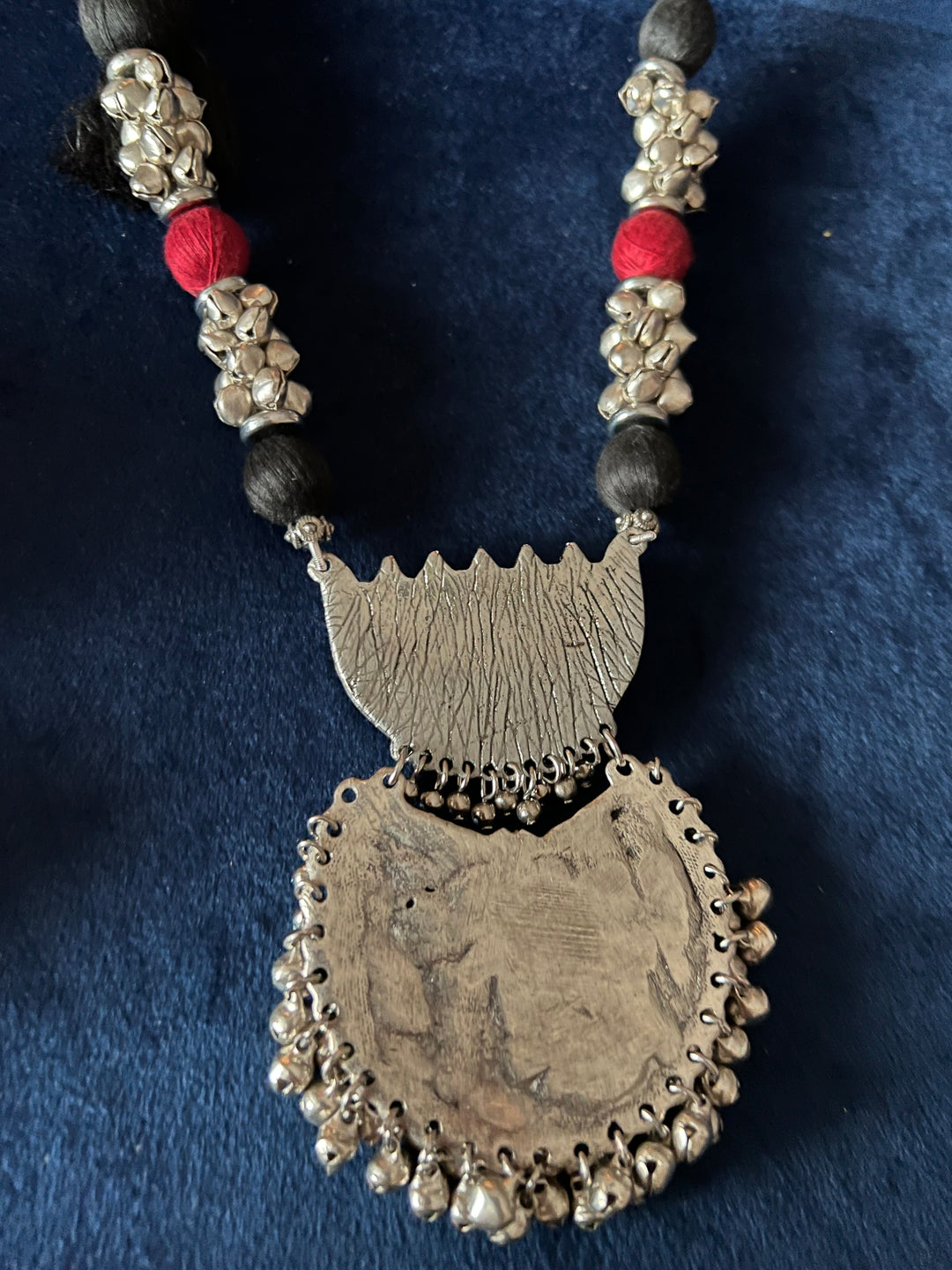 Handcrafted Brass Ghungroo Statement Necklace