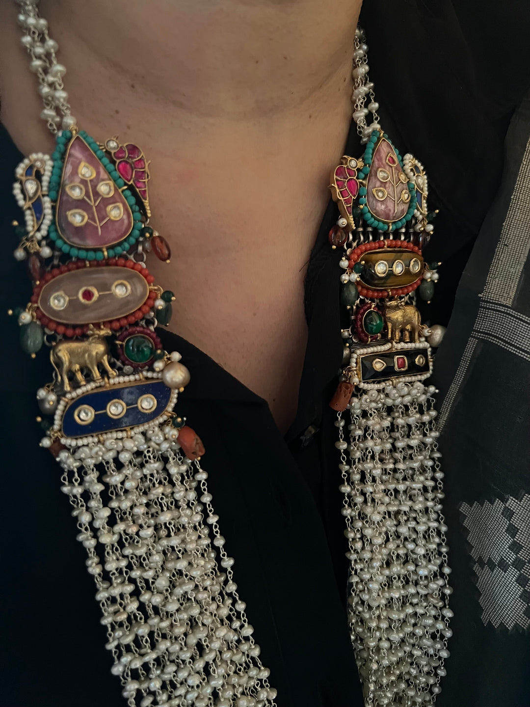 SHIVKA Designed Nakhra 925 Silver Necklace