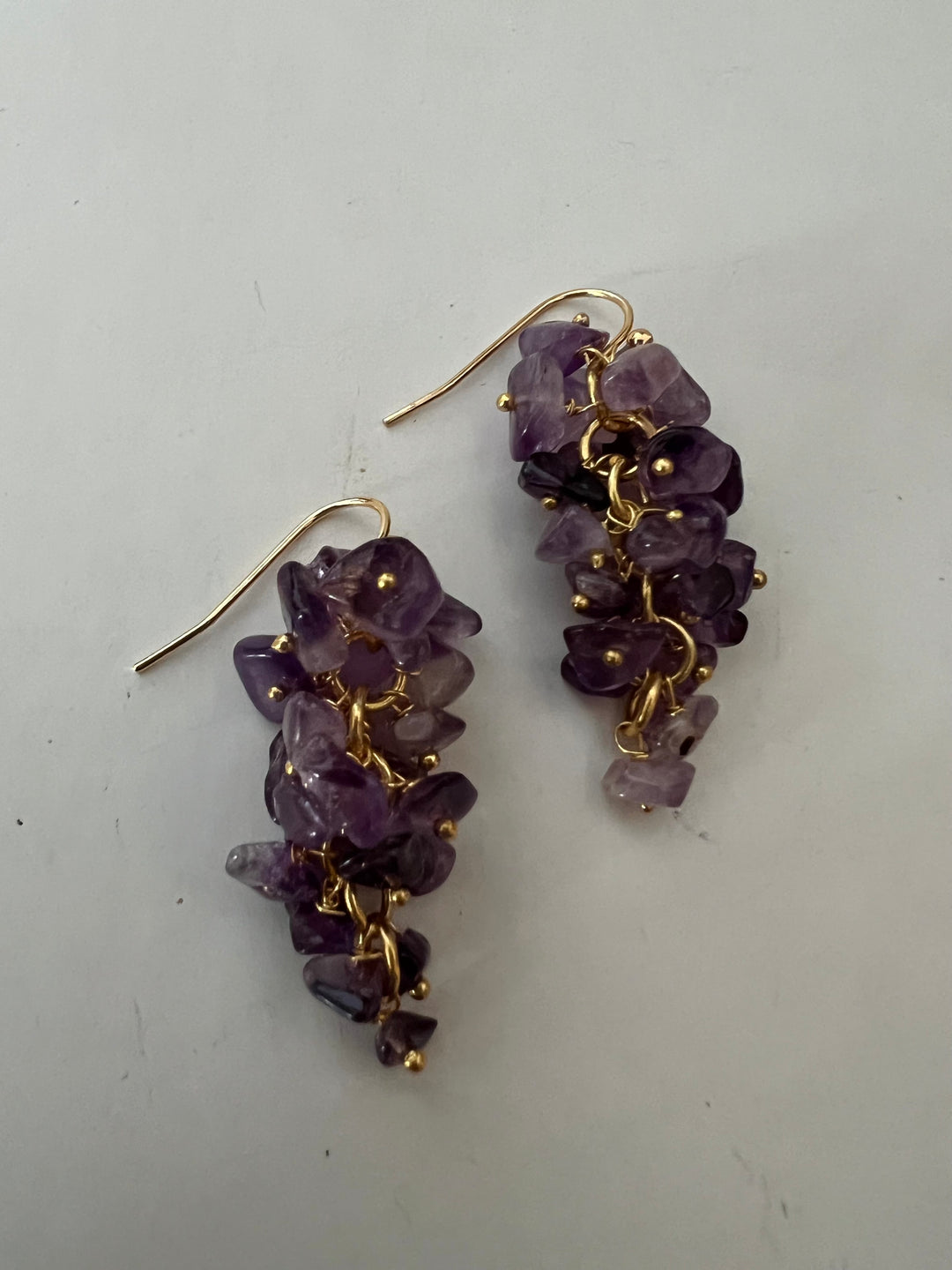 Statement Natural Beads Earrings