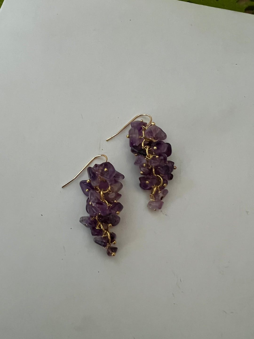 Statement Natural Beads Earrings