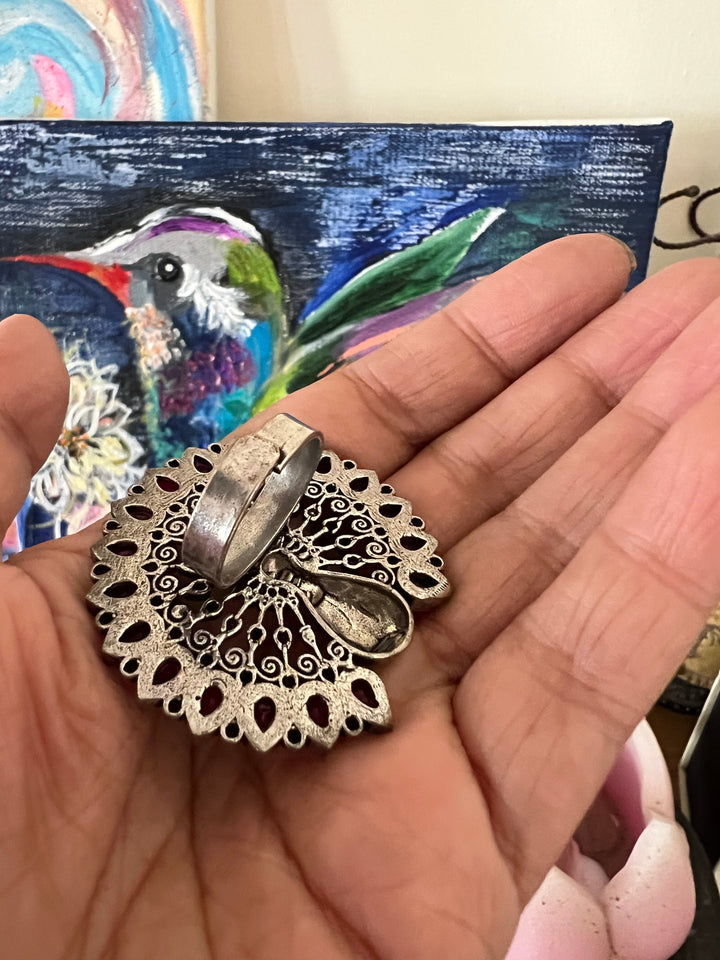 Peacock Ring