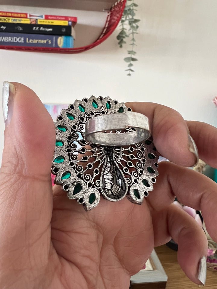 Peacock Ring