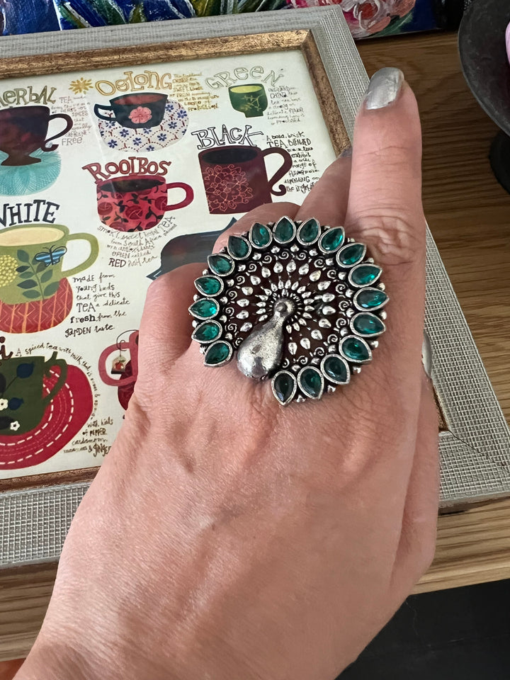 Peacock Ring