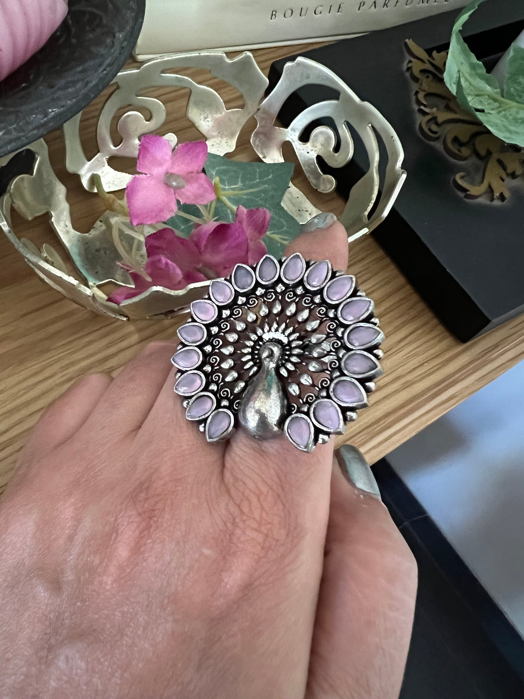Peacock Ring