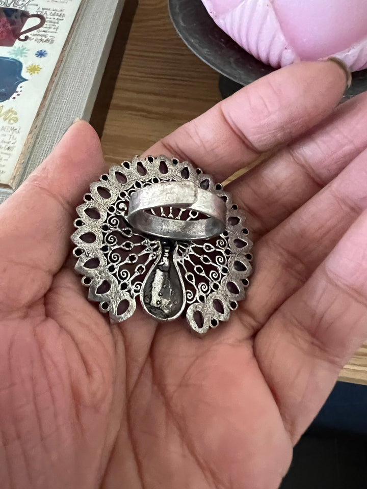 Peacock Ring