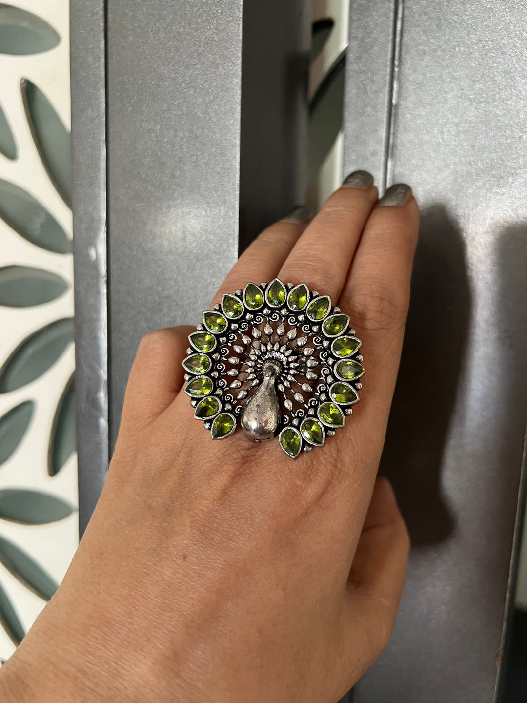 Peacock Ring