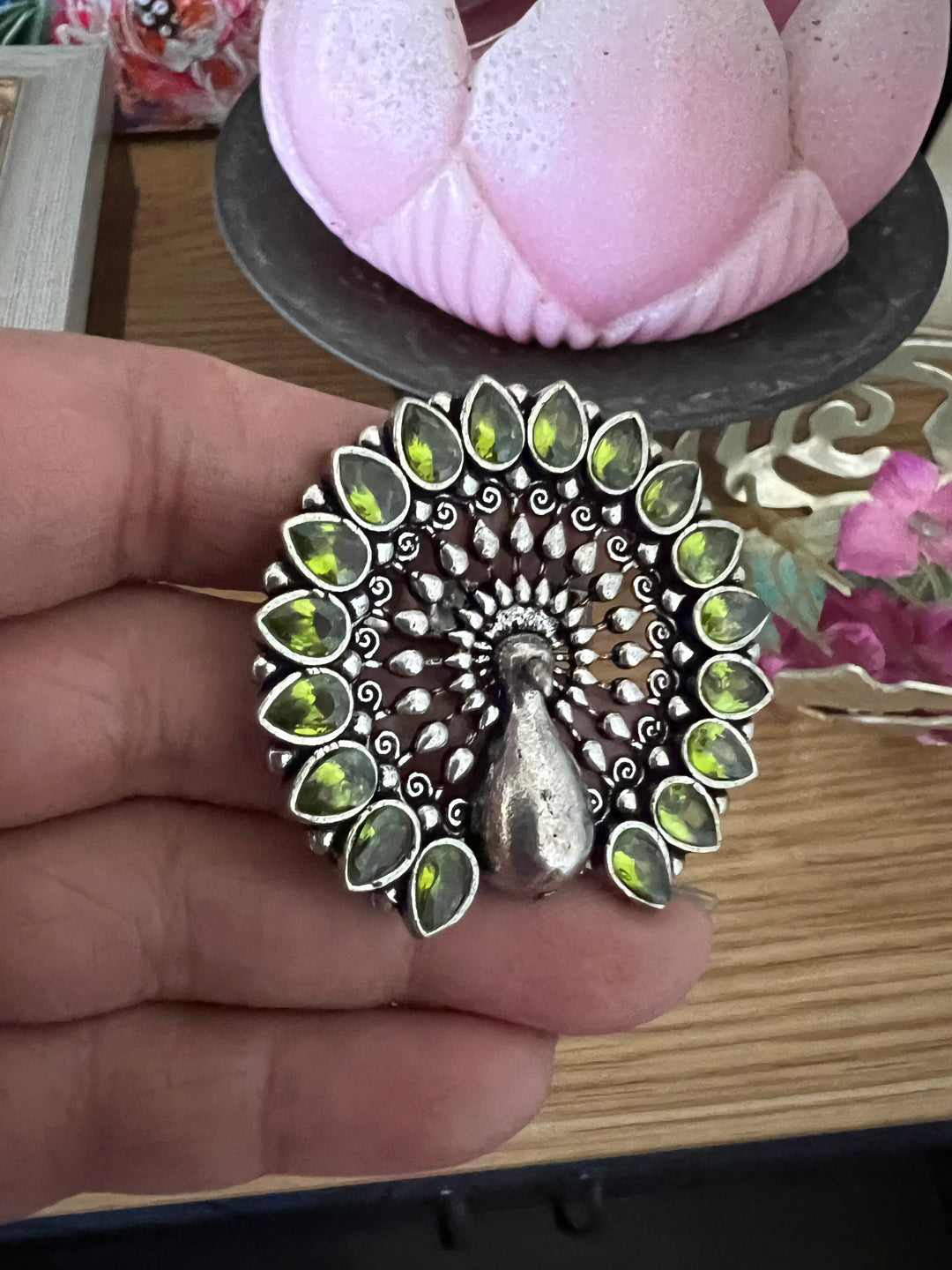 Peacock Ring