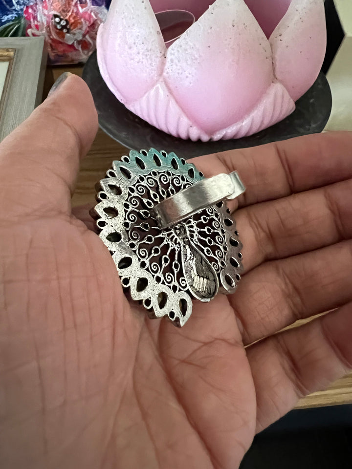 Peacock Ring