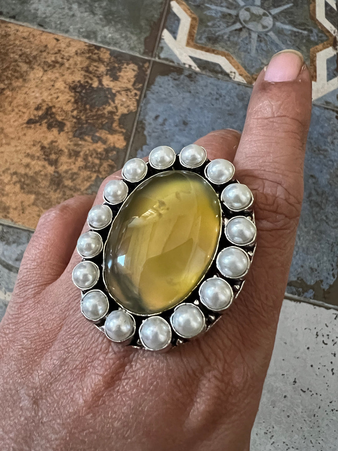 Statement Stone Ring