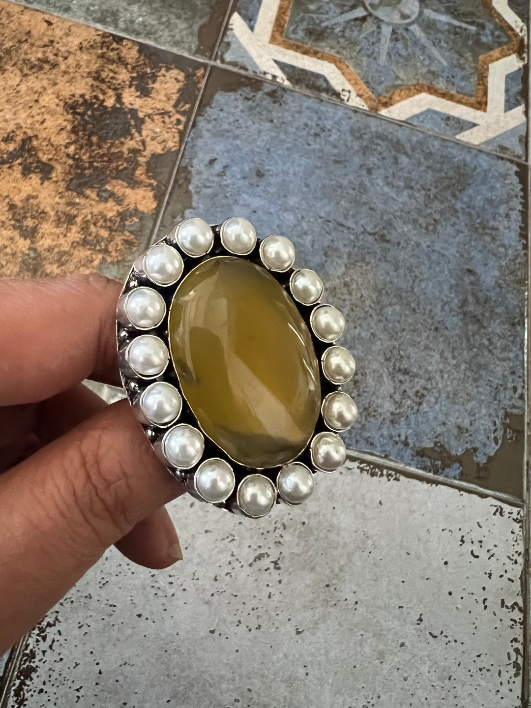 Statement Stone Ring