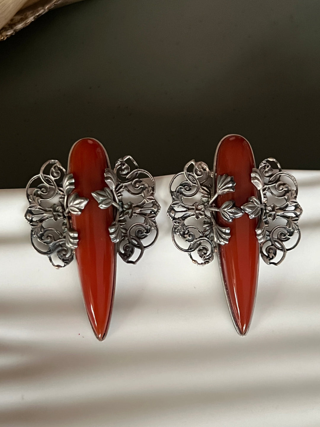 Silver Elegant Stud Earrings - Premium Quality, Exquisite Craftsmanship
