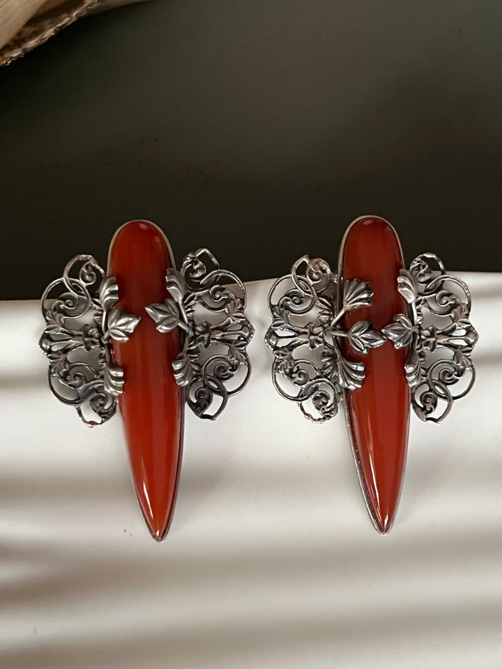 Silver Elegant Stud Earrings - Premium Quality, Exquisite Craftsmanship