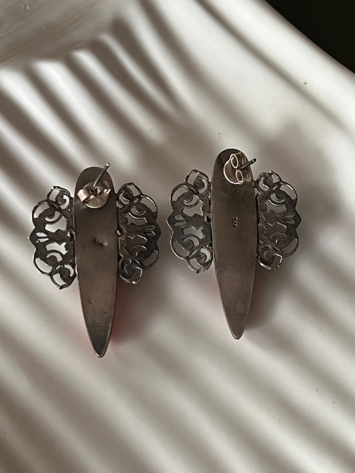 Silver Elegant Stud Earrings - Premium Quality, Exquisite Craftsmanship