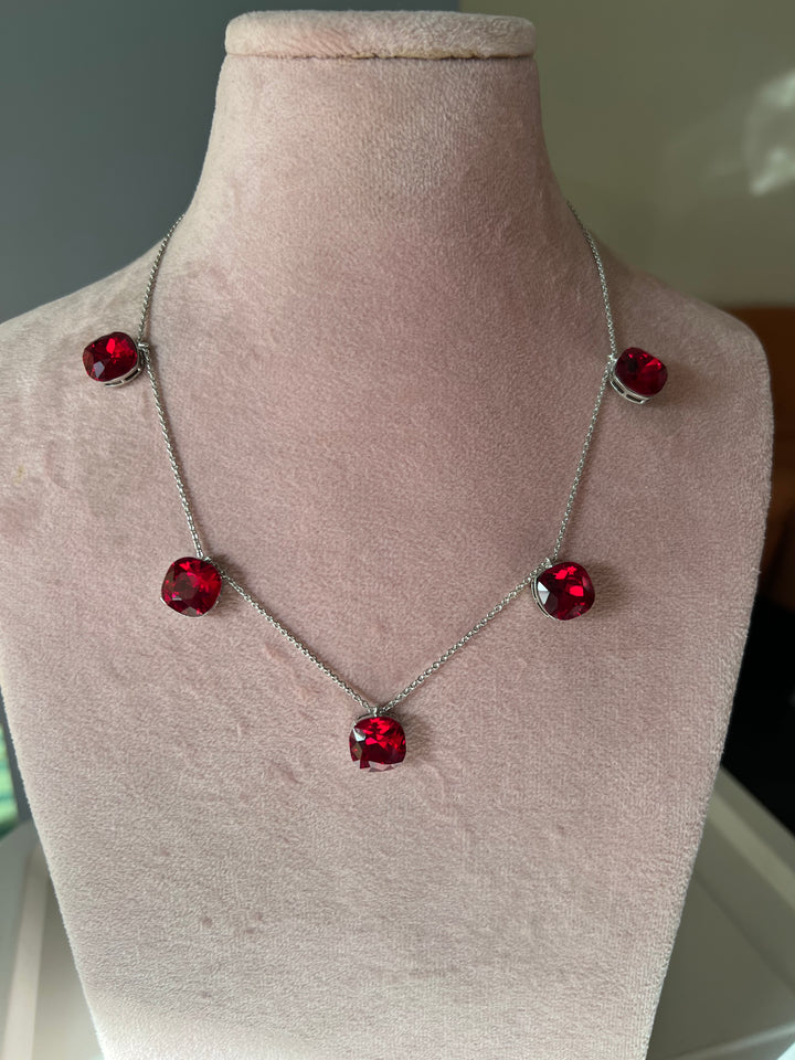 Elegant Ruby Necklace Set - Unmatched Quality and Style