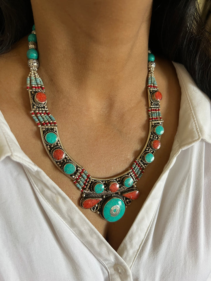 Statement Himalayan Necklace Set