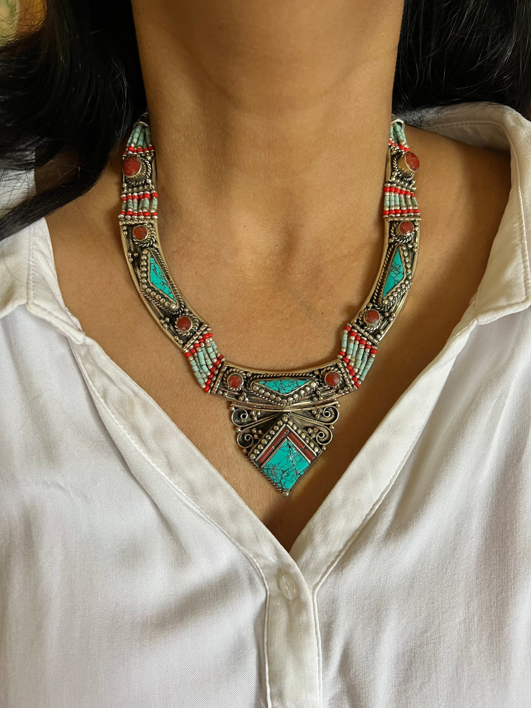 Statement Himalayan Necklace