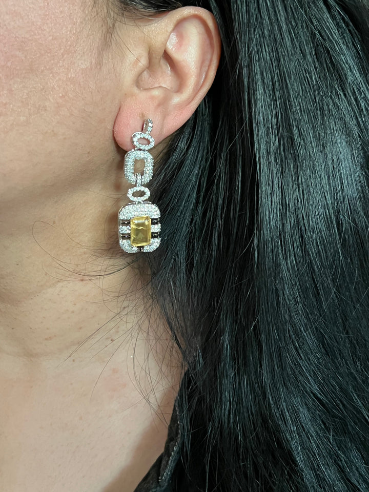 Exquisite Doublet Stone Necklace Set - Elevate Your Elegance