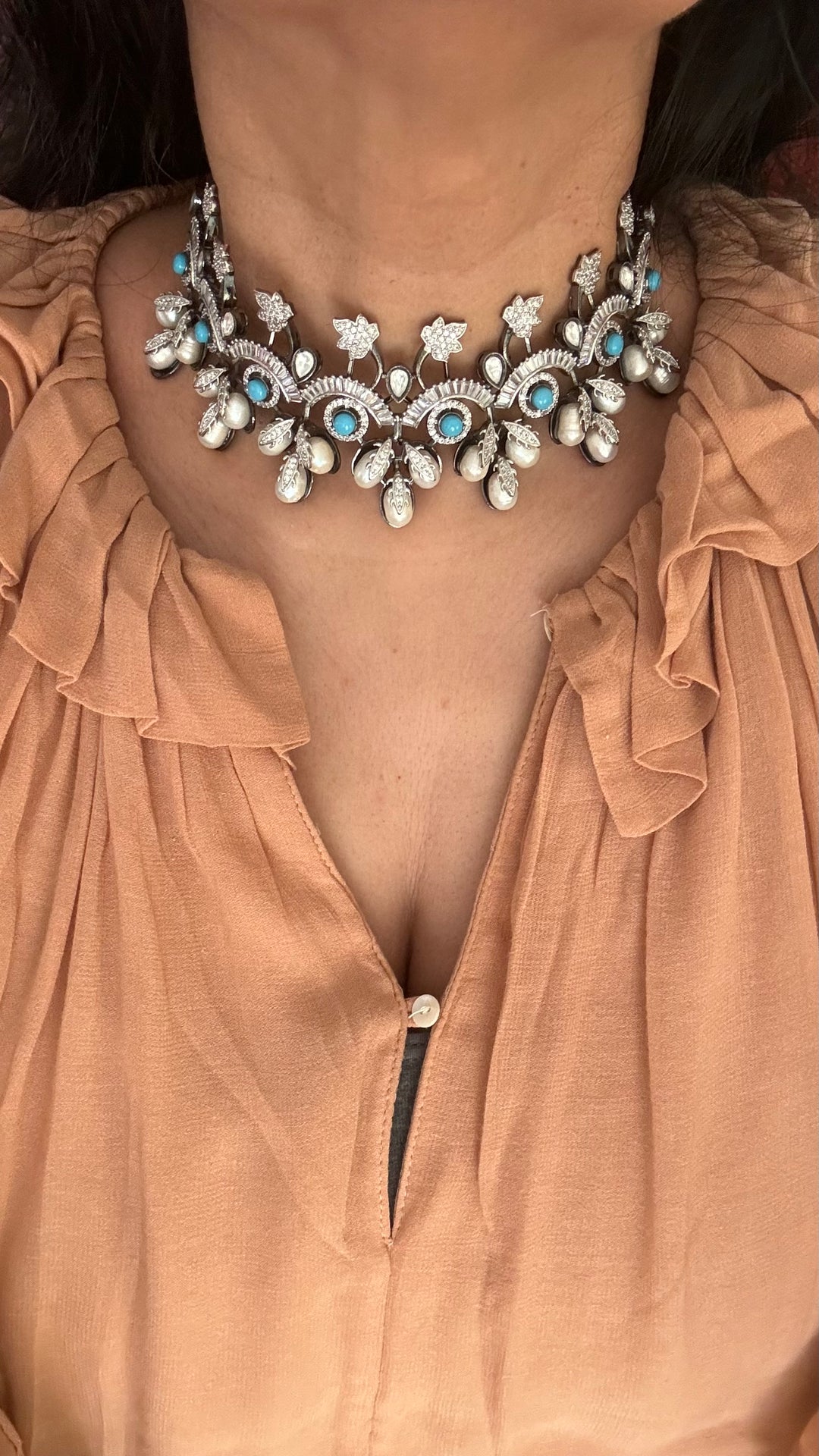 Designer Necklace Set for Weddings and Cocktail Events