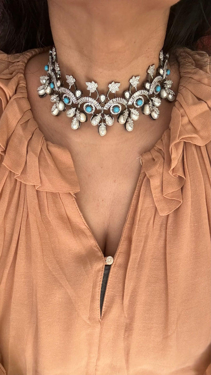 Designer Necklace Set for Weddings and Cocktail Events