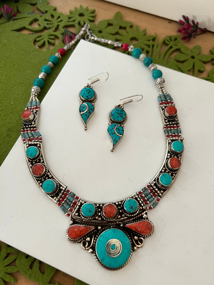 Statement Himalayan Necklace Set