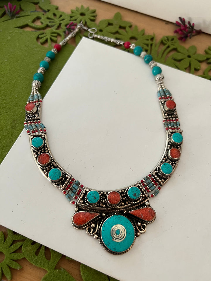 Statement Himalayan Necklace Set