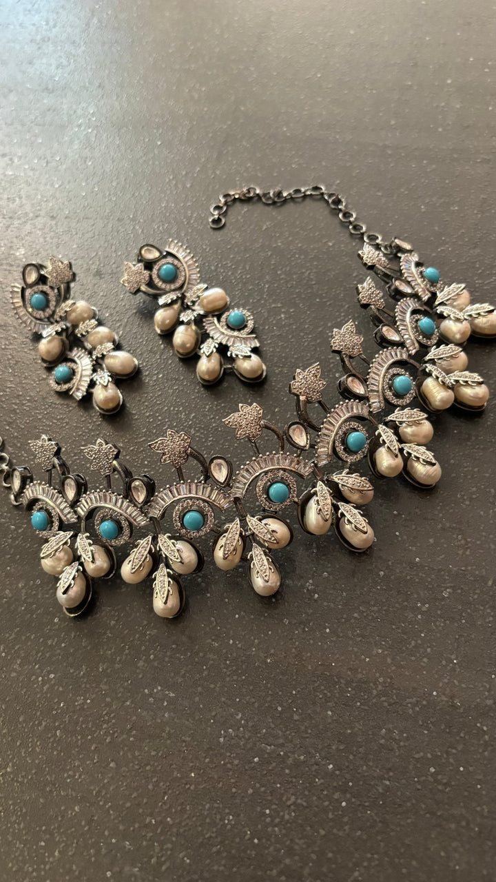 Designer Necklace Set for Weddings and Cocktail Events