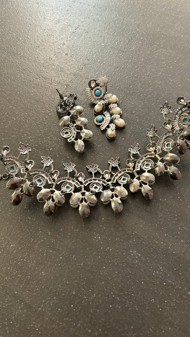 Designer Necklace Set for Weddings and Cocktail Events