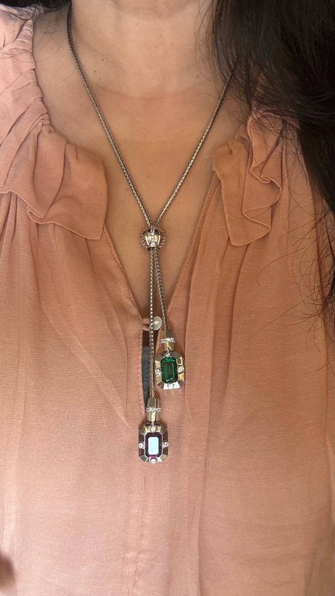 Exquisite Austrian Crystal Necklace Set: Designer Premium Quality