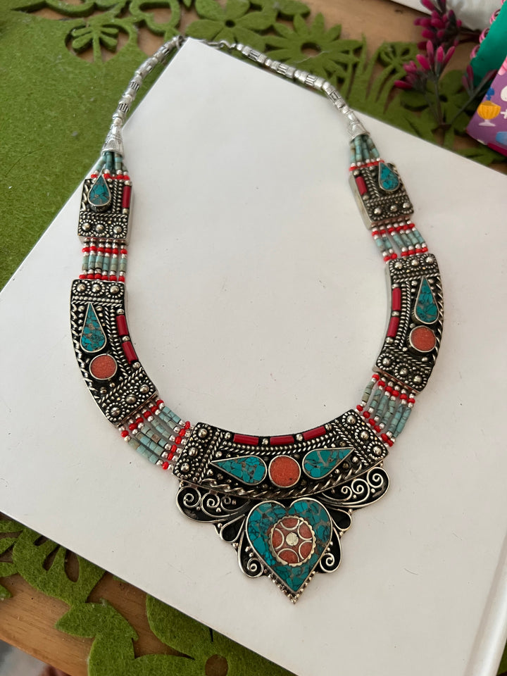 Statement Himalayan Necklace