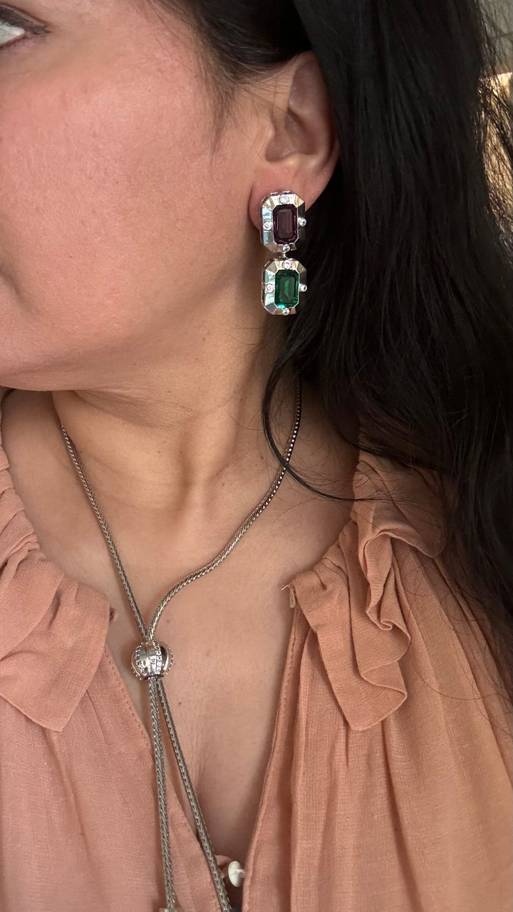 Exquisite Austrian Crystal Necklace Set: Designer Premium Quality