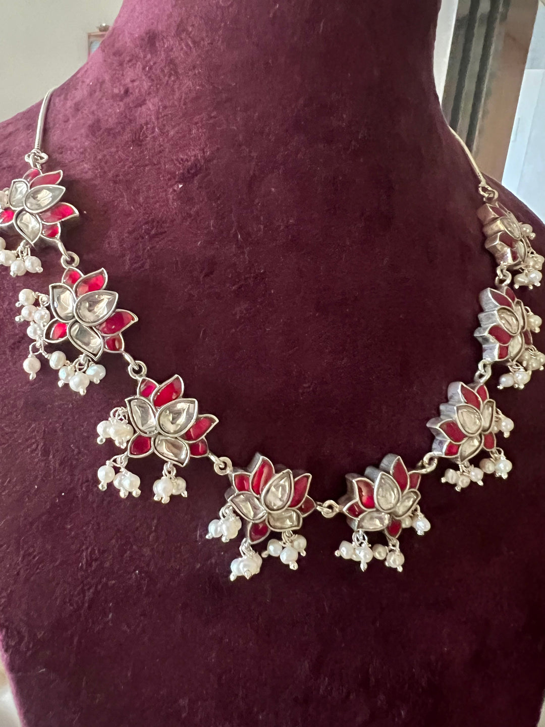 Lotus 925 Silver Necklace Set - Unmatched Quality and Style