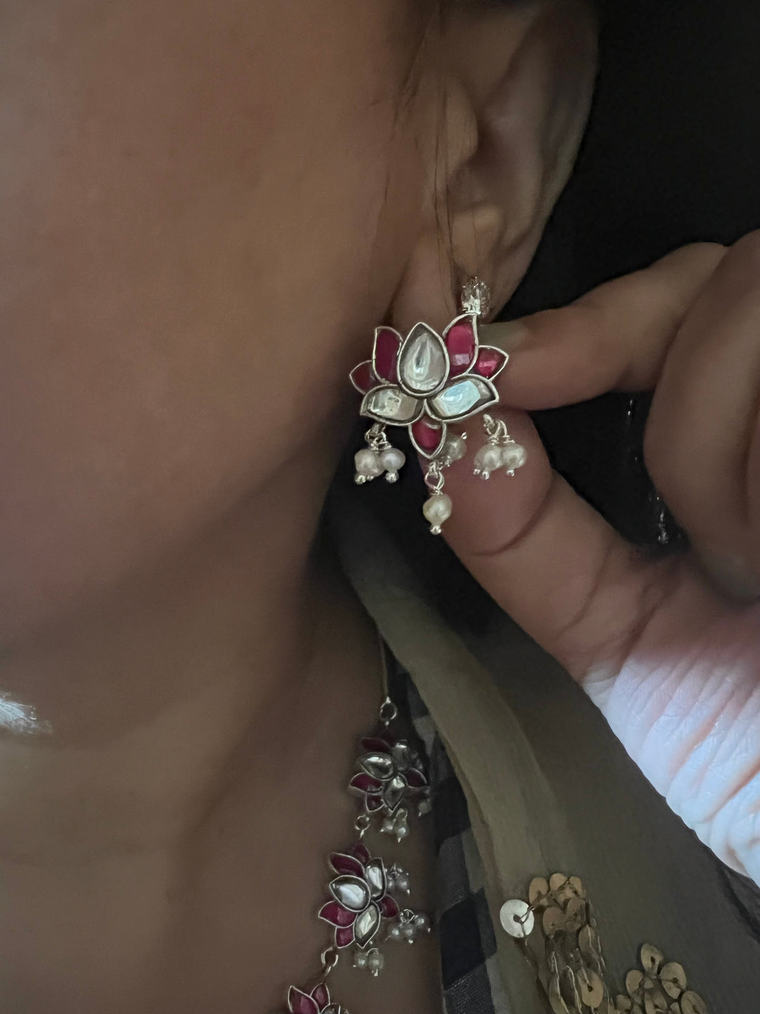 Lotus 925 Silver Necklace Set - Unmatched Quality and Style