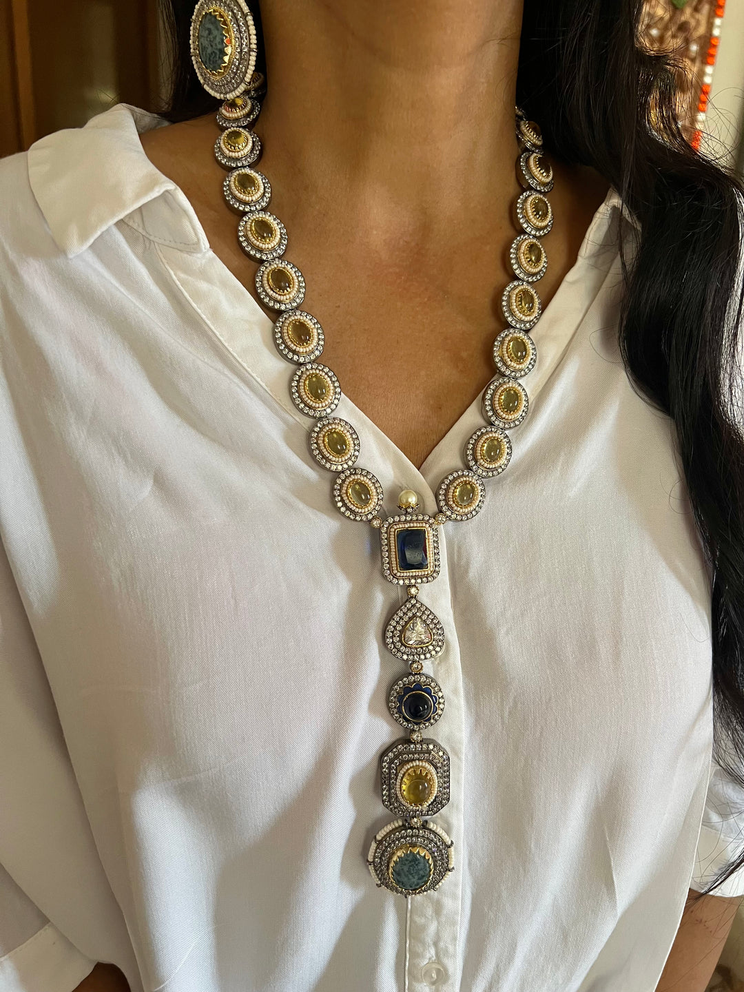 Exquisite Designer Necklace Set for Weddings and Cocktail Events