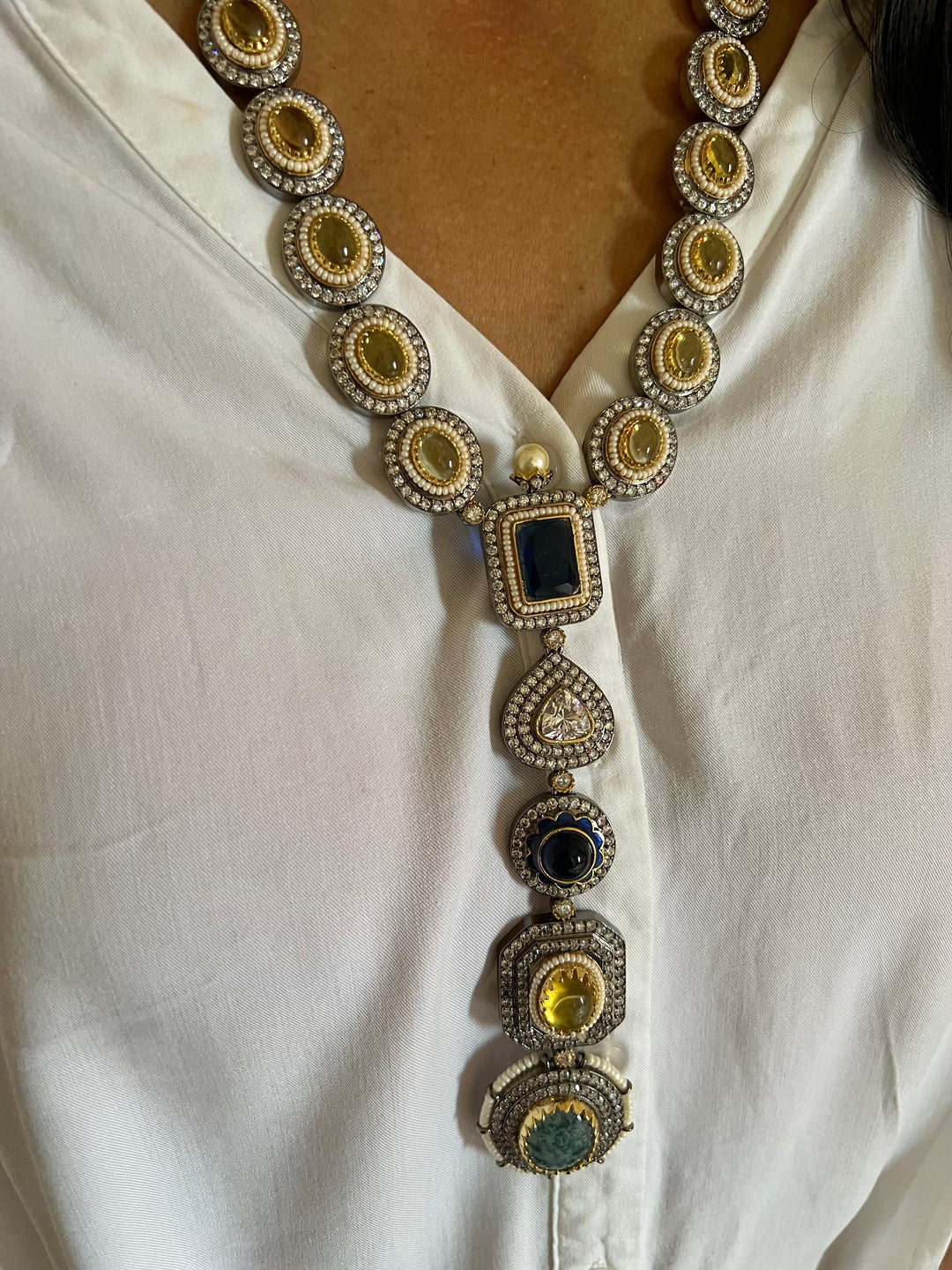 Exquisite Designer Necklace Set for Weddings and Cocktail Events