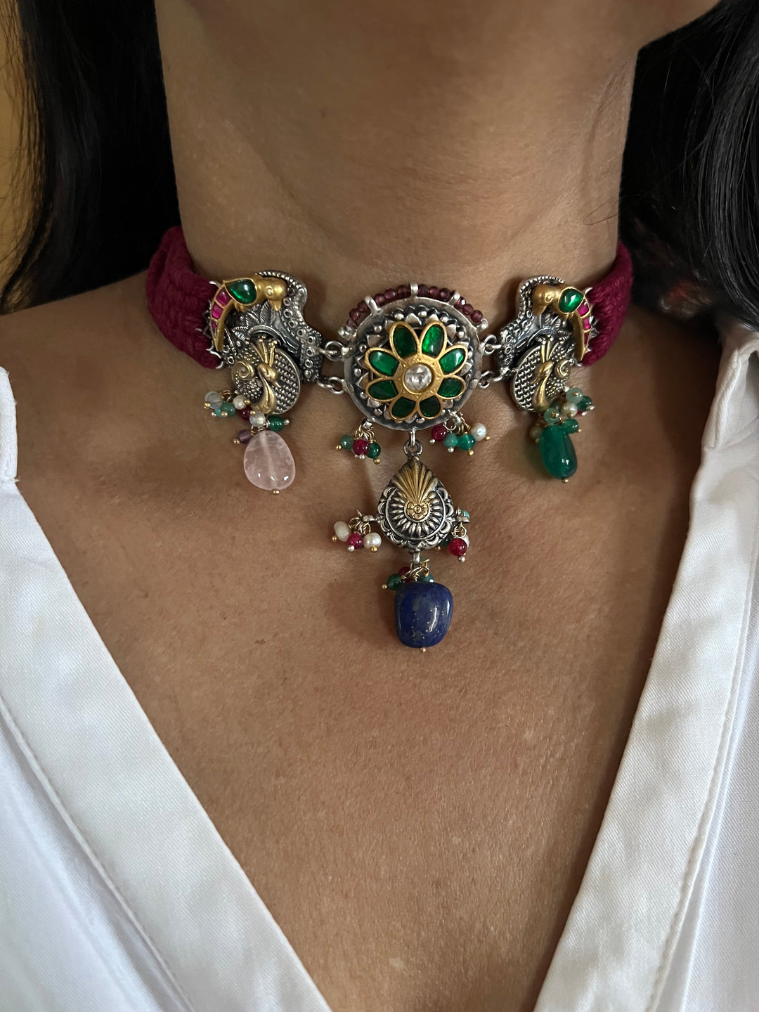 Pure 925 Silver Fusion Choker