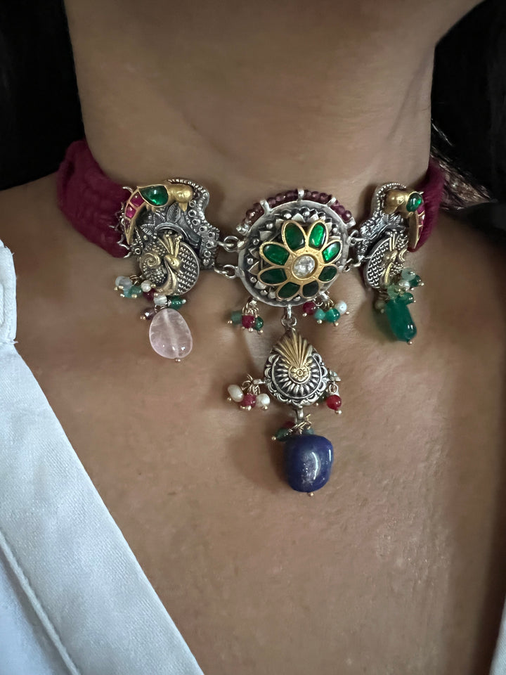 Pure 925 Silver Fusion Choker